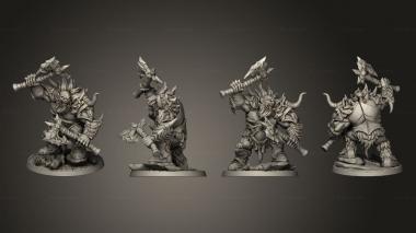 Military figurines Ogre E 3d model