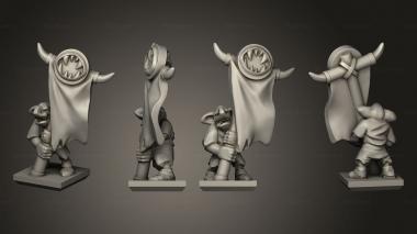 Military figurines Ogre Gnoblar 08 3d model