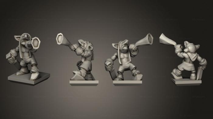 Military figurines (Ogre Gnoblar 14, STKW_10468) 3D models for cnc