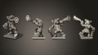 Military figurines Ogre Gnoblar 14 3d model