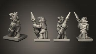 Military figurines Ogre Gnoblar 26 3d model