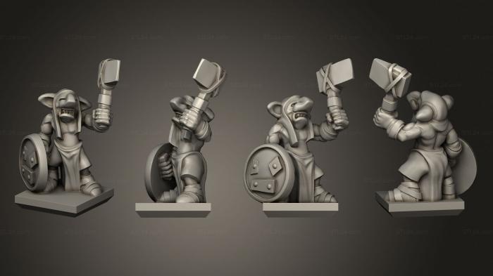 Military figurines (Ogre Gnoblar 29, STKW_10483) 3D models for cnc