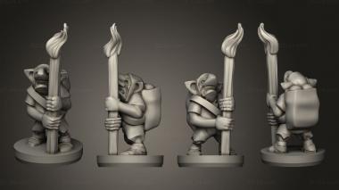 Military figurines Ogre Gnoblar 38 3d model
