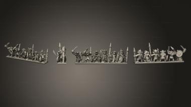 Military figurines Ogre Gnoblar 43 3d model
