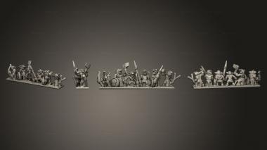 Military figurines Ogre Gnoblar 44 3d model