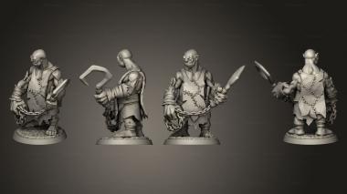 Military figurines Ogre Hook Swain 3d model