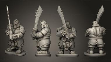 Military figurines Ogre Irongut 01 3d model