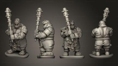 Military figurines Ogre Irongut 03 3d model