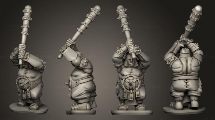 Military figurines (Ogre Irongut 05, STKW_10507) 3D models for cnc