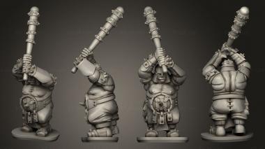 Military figurines Ogre Irongut 05 3d model