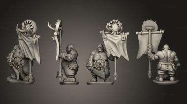 Military figurines Ogre Irongut 09 3d model