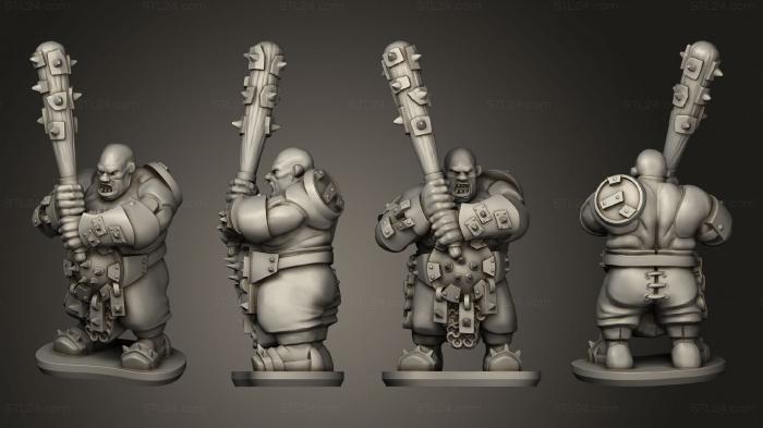 Military figurines (Ogre Irongut 11, STKW_10513) 3D models for cnc