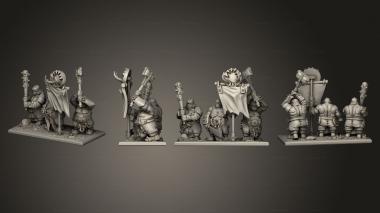Military figurines Ogre Irongut 13 3d model