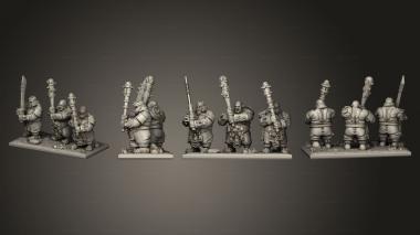 Military figurines Ogre Irongut 15 3d model
