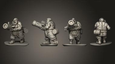Military figurines Ogre Leadbelcher 1 3d model