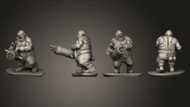 Military figurines Ogre Leadbelcher 5 3d model