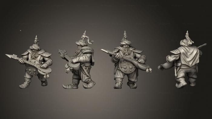 Military figurines (Ogre musician, STKW_10532) 3D models for cnc