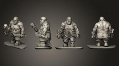 Military figurines Ogre Ogr 1 3d model