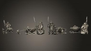 Military figurines Ogre Slaughter master 3d model