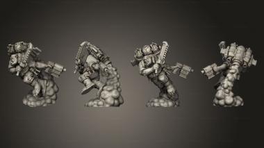 Military figurines Okz Jumper 1 3d model
