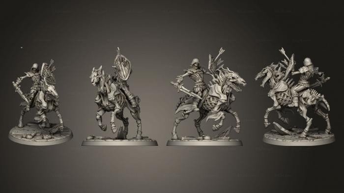 Military figurines (Old Burg Nightmare B, STKW_10575) 3D models for cnc
