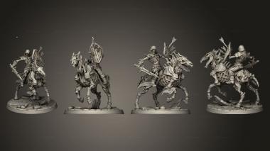 Military figurines Old Burg Nightmare B 3d model