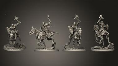 Military figurines Old Burg Nightmare C 3d model