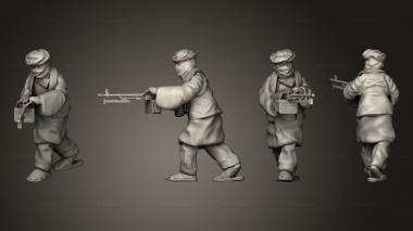 Military figurines Opfor infantry 06 3d model