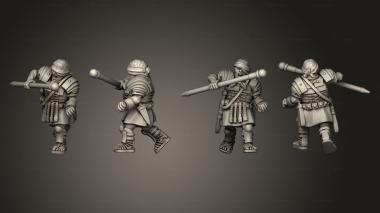 Military figurines OPTIO A 3d model