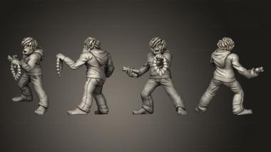 Military figurines Orc Male Shaman Apprentice 3d model