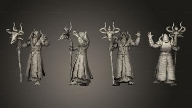 Military figurines Orc Shaman 3d model