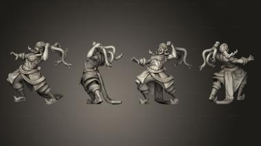 Military figurines Orc Thug 3d model