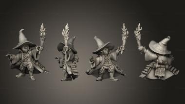 Military figurines Orc Warrior greataxe 002 3d model