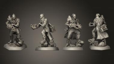 Military figurines Organ Harvester 3d model