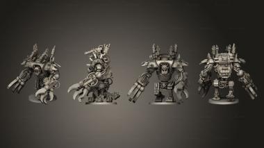 Military figurines ORK MEGA MECH 3d model