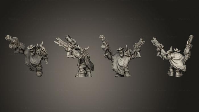Military figurines (Ork Sharpshotah 5 US, STKW_10759) 3D models for cnc