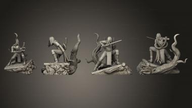 Military figurines Orochimaru 3d model