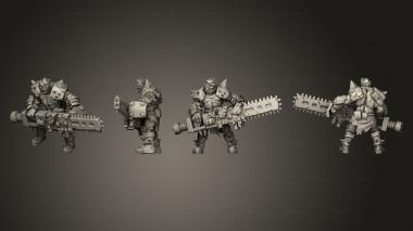 Military figurines Orrog Gul 3d model