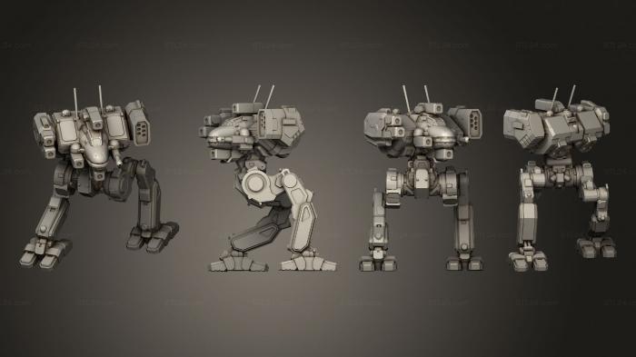 Military figurines (OSR 4, STKW_10775) 3D models for cnc