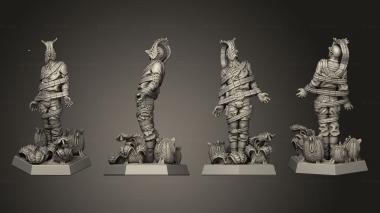 Military figurines Osteotron Hatchling 3d model