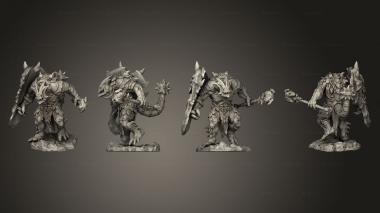 Military figurines Outworld Vanguard Pose 1 3d model
