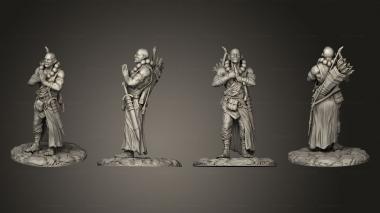 Military figurines Ozil Cusali Pre 3d model