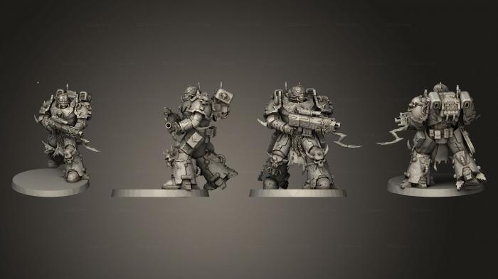 Military figurines (PACEMAKER OF DOOM 02, STKW_10795) 3D models for cnc
