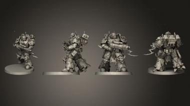 Military figurines PACEMAKER OF DOOM 02 3d model