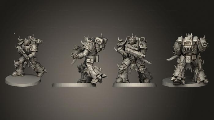 Military figurines (PACEMAKER OF DOOM 03, STKW_10796) 3D models for cnc