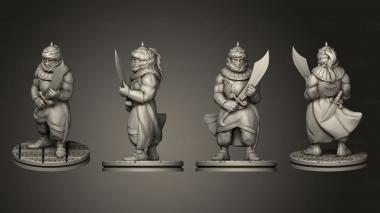 Military figurines Palace Guard A Based 3d model
