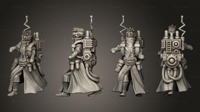 Military figurines (Paracausalist modular body 2 Hweapon, STKW_10822) 3D models for cnc