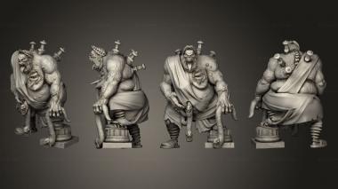 Military figurines PARASITATED CONSUL 3d model