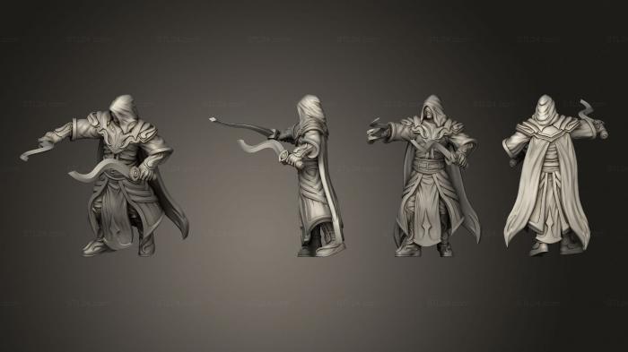 Military figurines (paratrooper 11, STKW_10849) 3D models for cnc