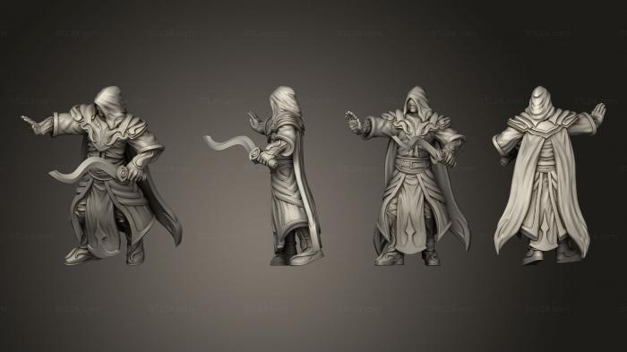 Military figurines (paratrooper 12, STKW_10850) 3D models for cnc